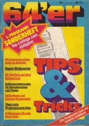 Cover Sonderheft 01 (Jahr unbekannt)