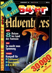 Cover Sonderheft 60 (Jahr unbekannt)