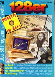 Cover Sonderheft 70 (Jahr unbekannt)