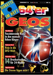 Cover Sonderheft 92 (Jahr unbekannt)